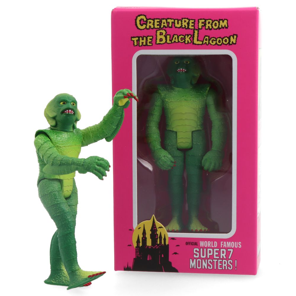 Creature from the Black Lagoon ReAction Figure - Classic Horror Movie Collectible - Perfect for Display, Halloween Decor & Pop Culture Collections