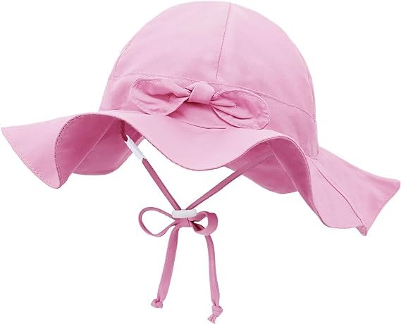 SimpliKids UPF 50+ Baby Sun Hat with Wide Brim - UV Protection for Infants & Toddlers - Perfect for Beach, Pool & Outdoor Play