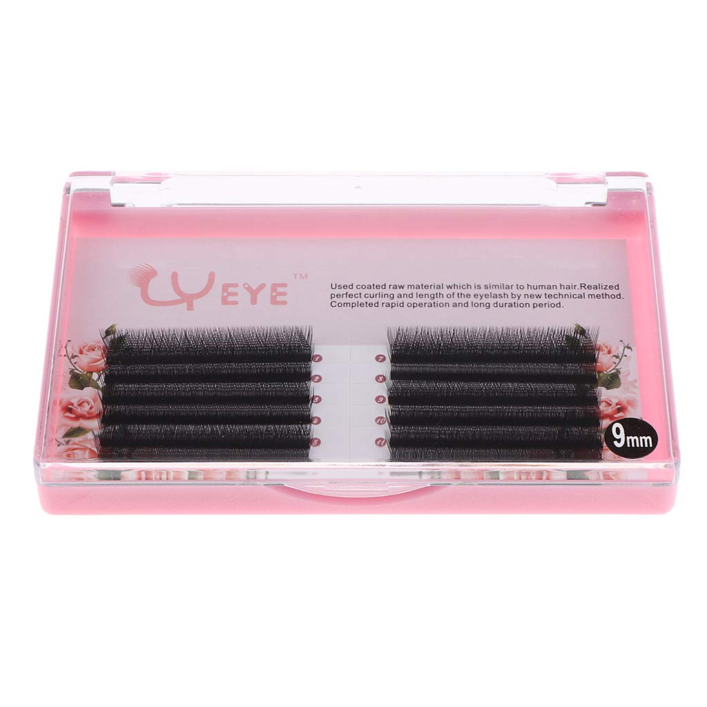 LOSA Natural Long Soft False Eyelashes - 11mm C Curl Artificial Fiber Lashes for Everyday Wear & Special Occasions | Enhance Your Eye Makeup Look