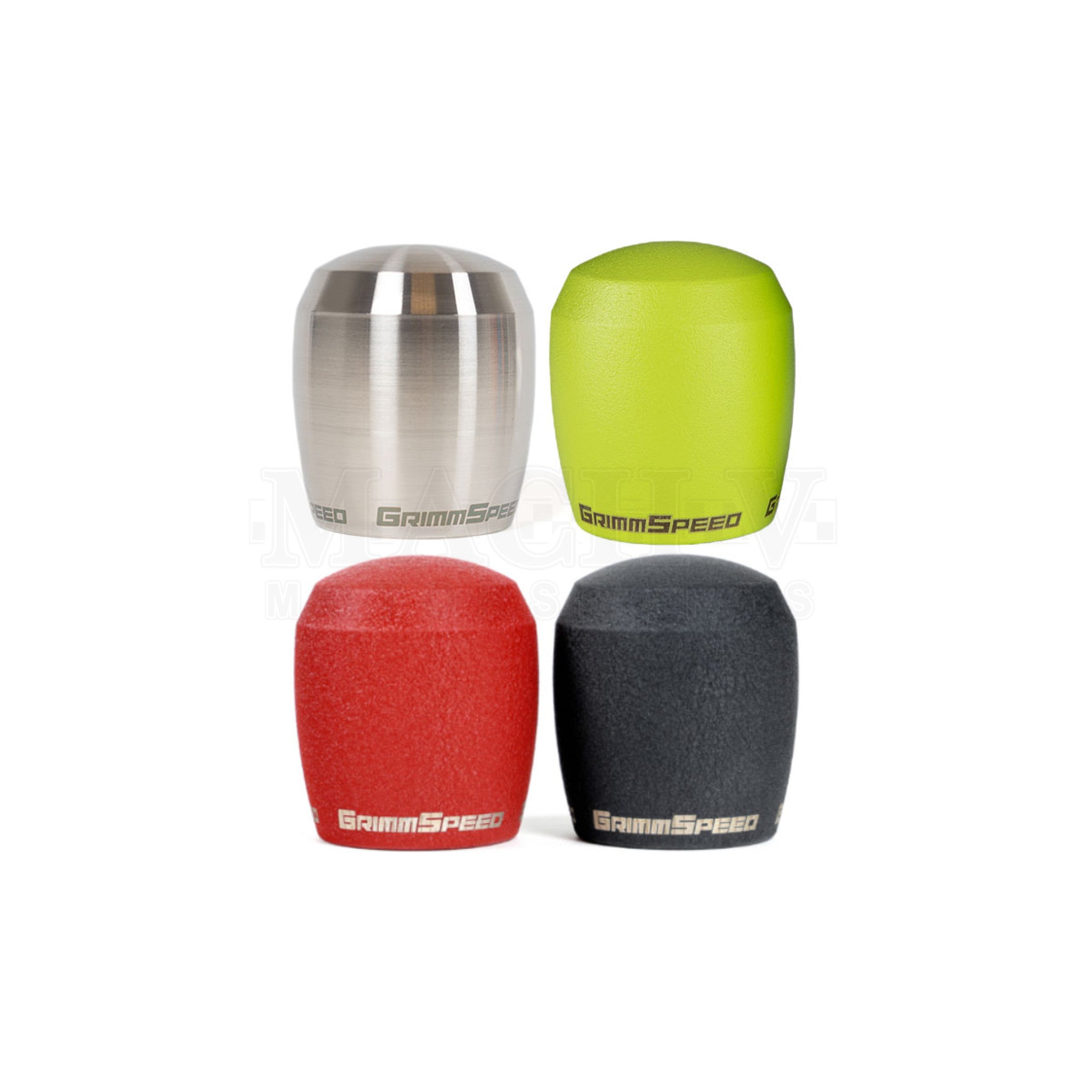 GrimmSpeed Stubby Shift Knob - Premium Aluminum Short Shifter for Manual Transmission Cars | Perfect for Racing, Daily Driving & Car Enthusiasts