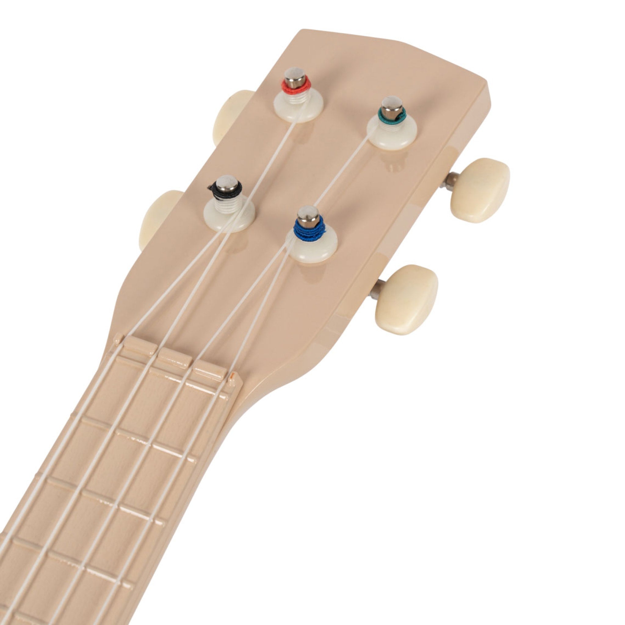 KONGES SLOJD FSC Certified Wooden Ukulele Toy - Glossy Cherry Finish | Perfect Musical Gift for Kids & Beginners | Playtime, Birthday & Music Education