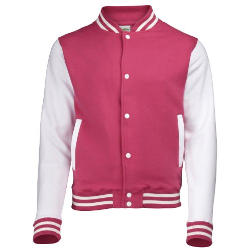 Hot Pink / White