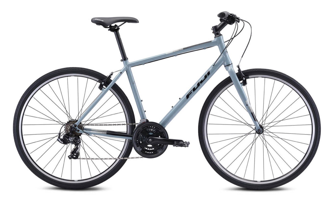 Fuji Absolute 2.1 Road Bike - Lightweight Aluminum Frame, 21-Speed Shimano Gears for Men & Women - Perfect for Commuting, Fitness Riding & Outdoor Adventures
