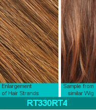 ORCHID (Estetica Design) RT330RT4 Synthetic Front Lace Wig - Natural Looking Hair Replacement for Women - Perfect for Daily Wear, Cosplay & Special Occasions