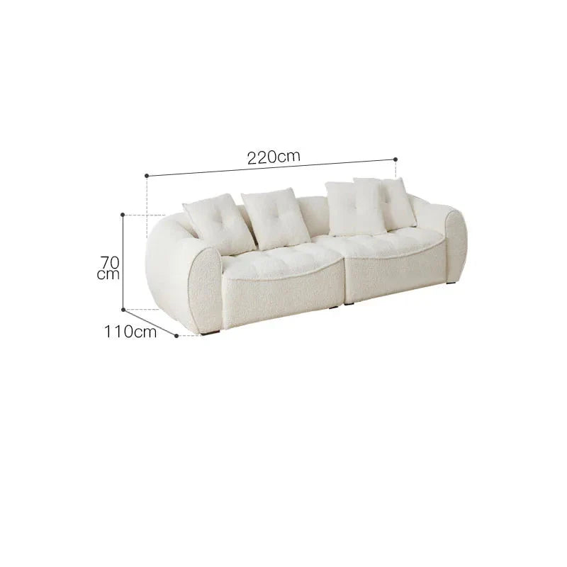 Classic Minimalist Sofa Set - Modern Living Room Furniture for Small Spaces, Apartments & Cozy Homes | Perfect for Relaxing, Entertaining & Stylish Decor