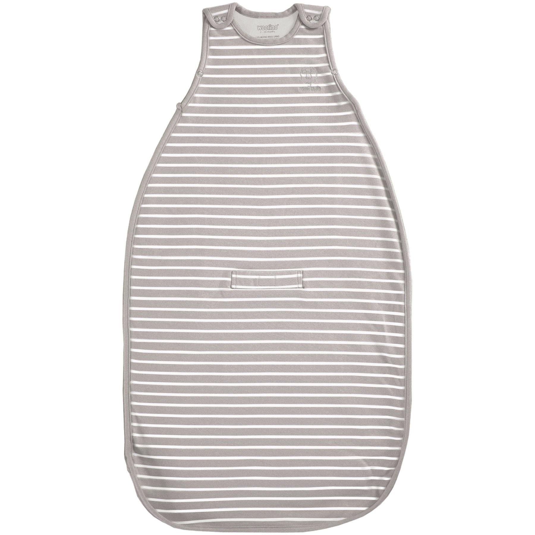 4 Season Baby Sleep Bag - Merino Wool & Organic Cotton for 2M to 2Y - Cozy & Breathable for Nursery, Daycare & Travel - FINAL SALE