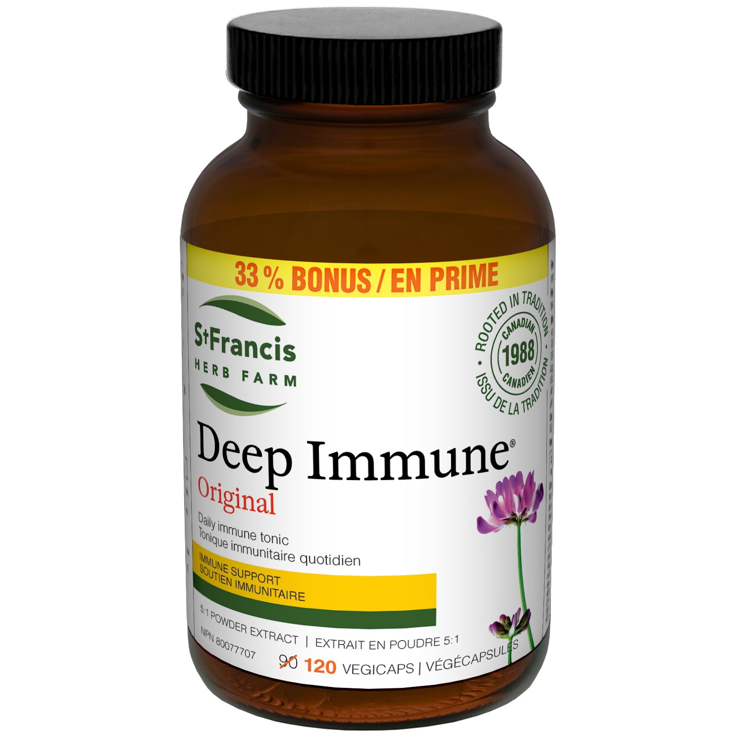 Deep Immune Capsules - Premium Immune Support Supplement for Adults - Boost Immunity & Wellness - Ideal for Cold Season, Travel & Daily Health