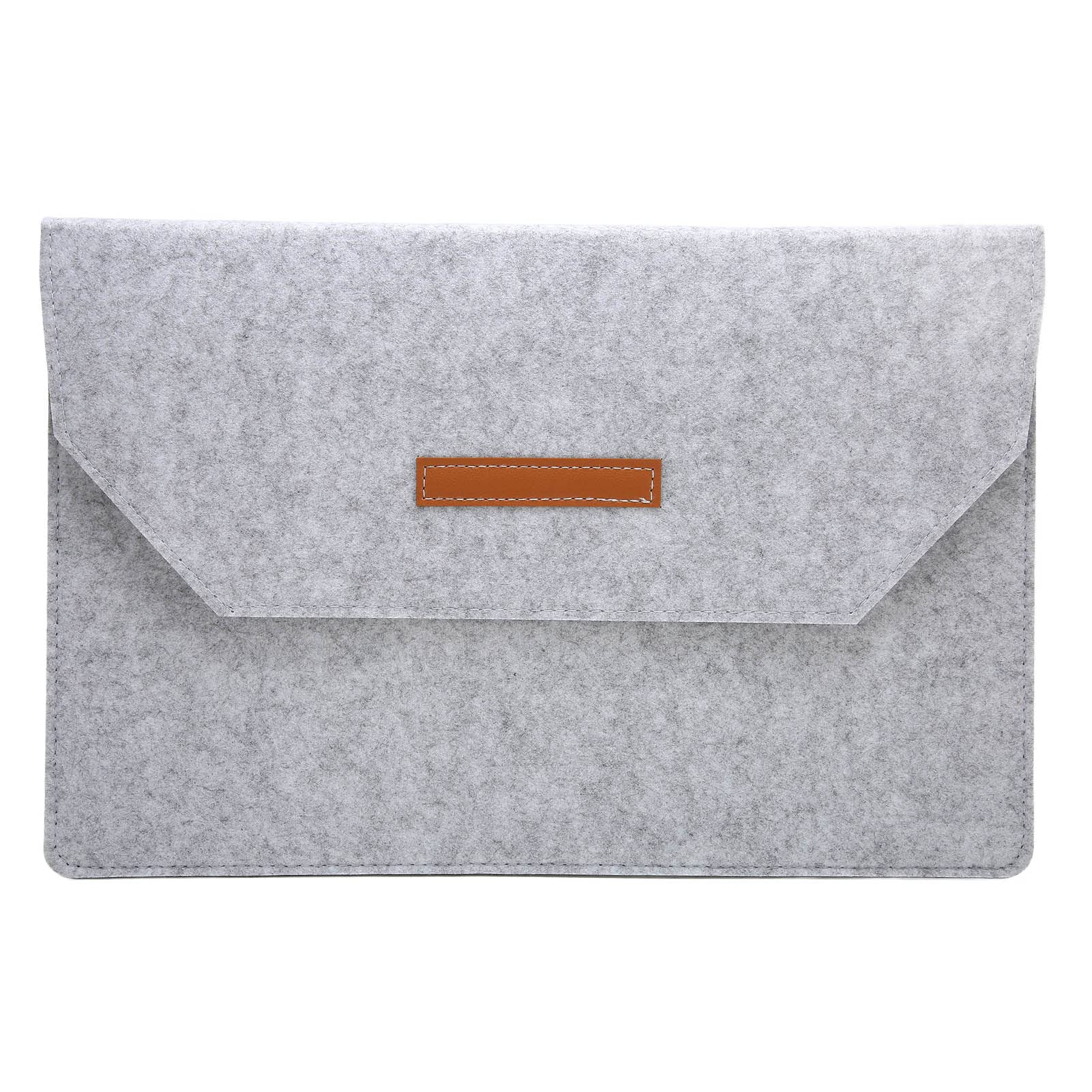 Premium Felt Tablet Sleeve Case - Large Capacity Multi-Layer Protective Carrying Bag for Graphic Drawing Tablets, Laptops & iPads (13-15 Inch) - Perfect for Travel, Office & School Use