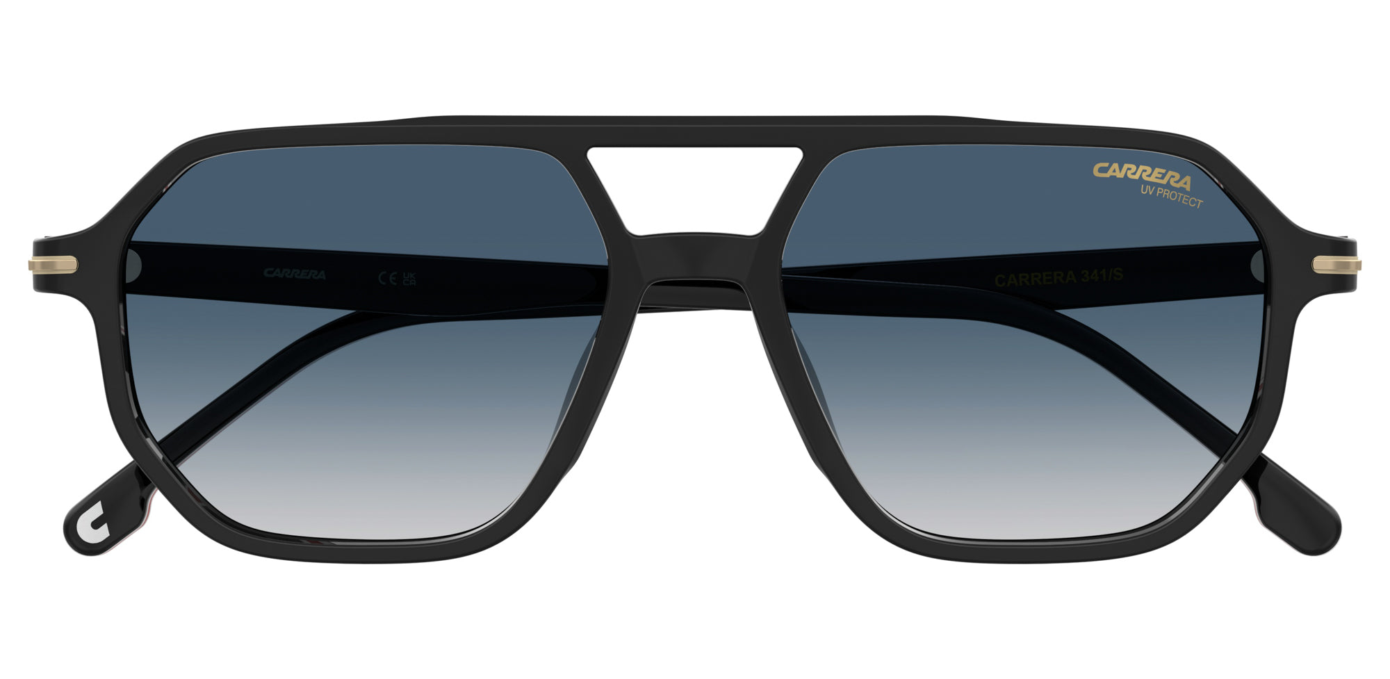 Carrera 341 S Sunglasses - Polarized UV Protection Sports Sunglasses for Men & Women - Perfect for Running, Cycling, Driving & Outdoor Activities