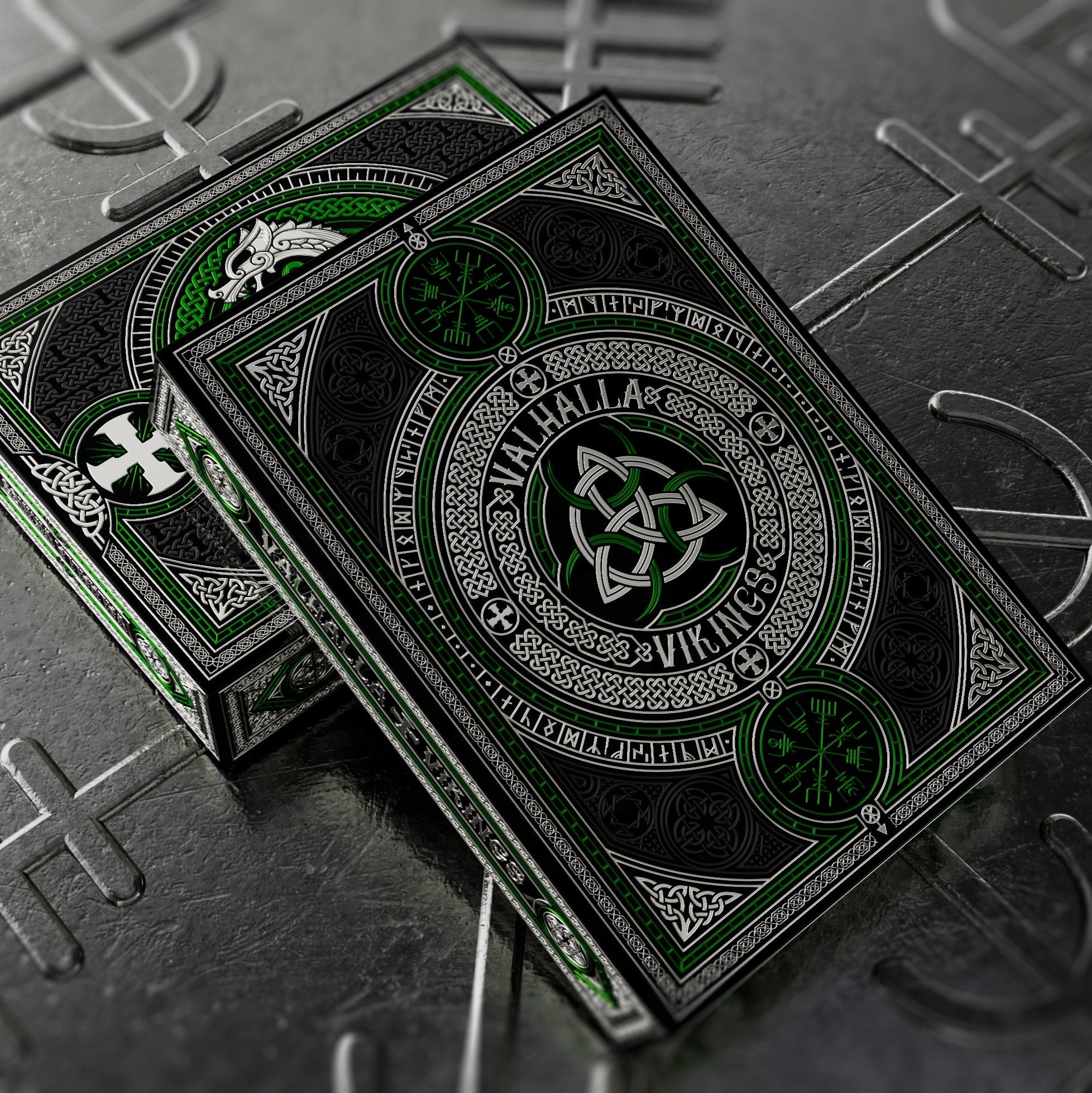 Valhalla Viking Playing Cards - Special Edition Deck for Collectors, Card Games & Magic Tricks | Premium Norse Mythology Theme