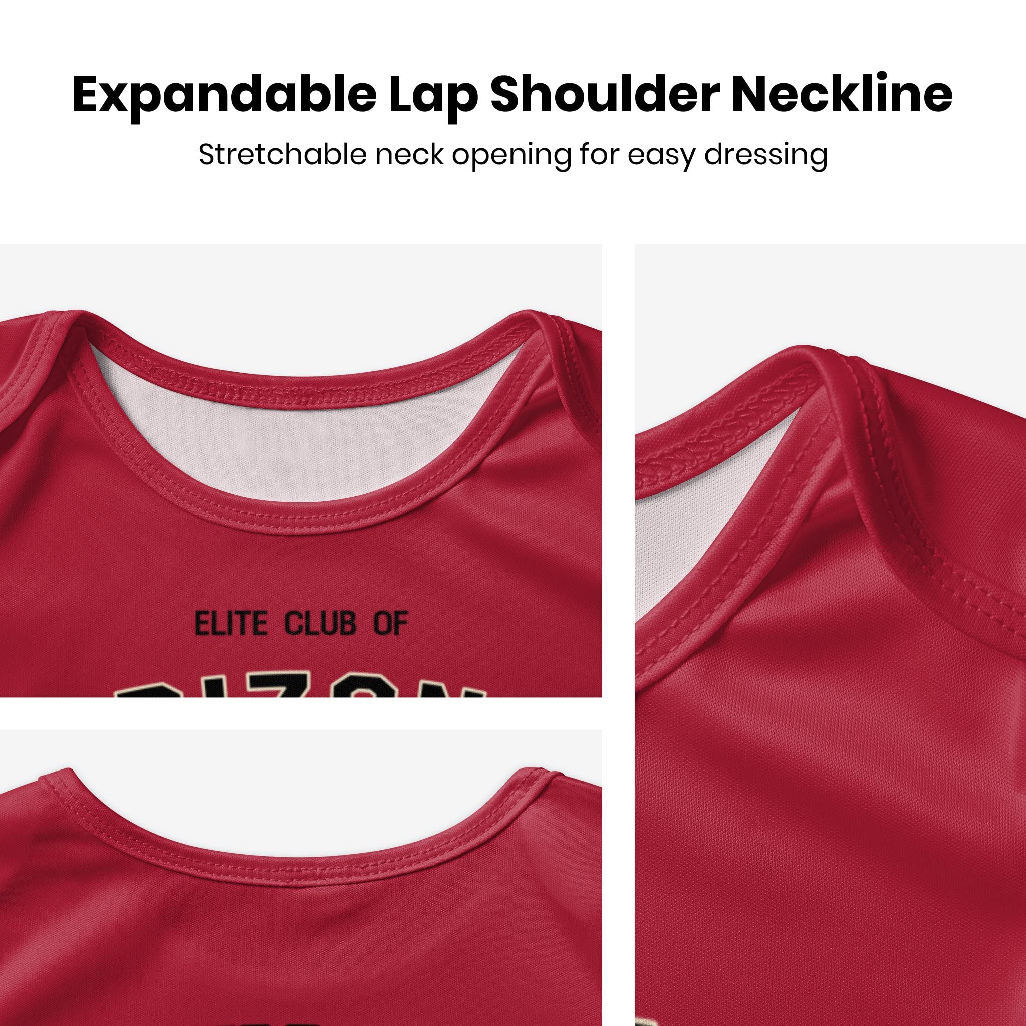 Personalized Baby Onesie with Custom Name & Number - Cute Newborn Outfit for Boys & Girls - Perfect Baby Shower Gift & Birthday Present
