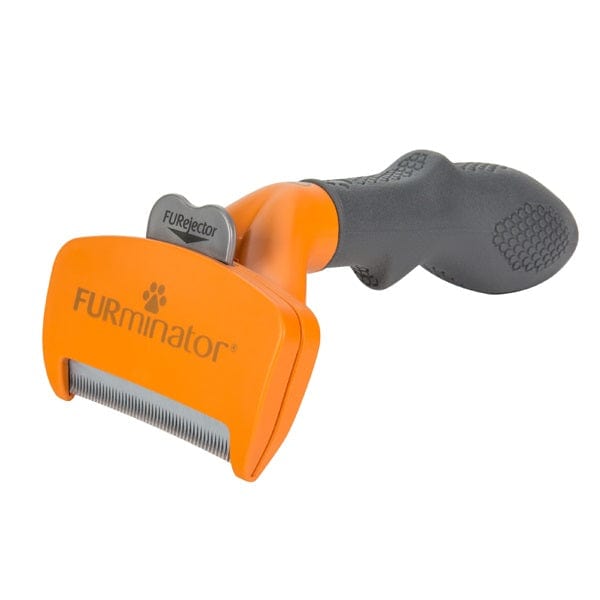 FURminator Deshedding Tool for Medium Dogs with Short Hair - Reduce Shedding & Grooming at Home for a Cleaner House & Happier Pet