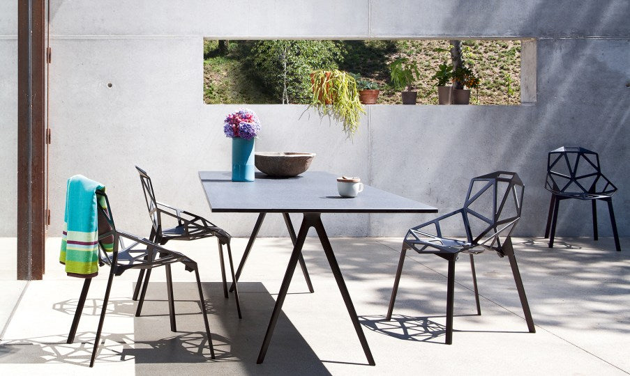 130x65 cm Baguette Table - Modern Dining Table for Small Spaces | Perfect for Apartments, Kitchens & Breakfast Nooks