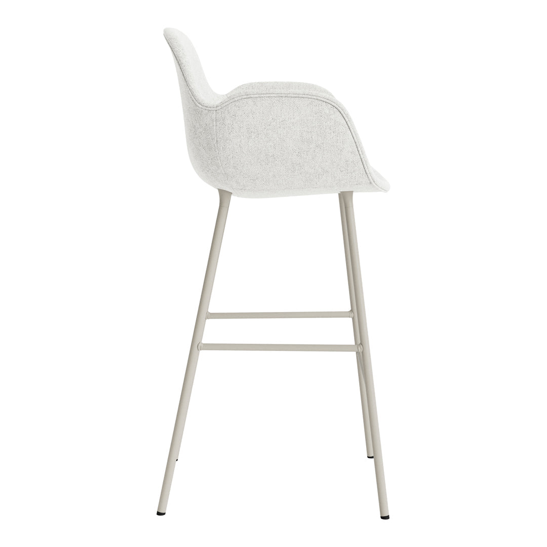 Form Bar Armchair - Fully Upholstered Modern Lounge Chair for Living Room, Bar, or Office | Comfortable Seating for Home Decor