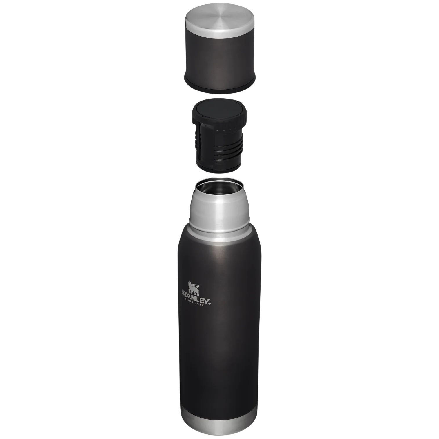 Adventure To Go 25 oz Insulated Water Bottle - Leak Proof, BPA Free Stainless Steel for Hiking, Camping & Outdoor Activities