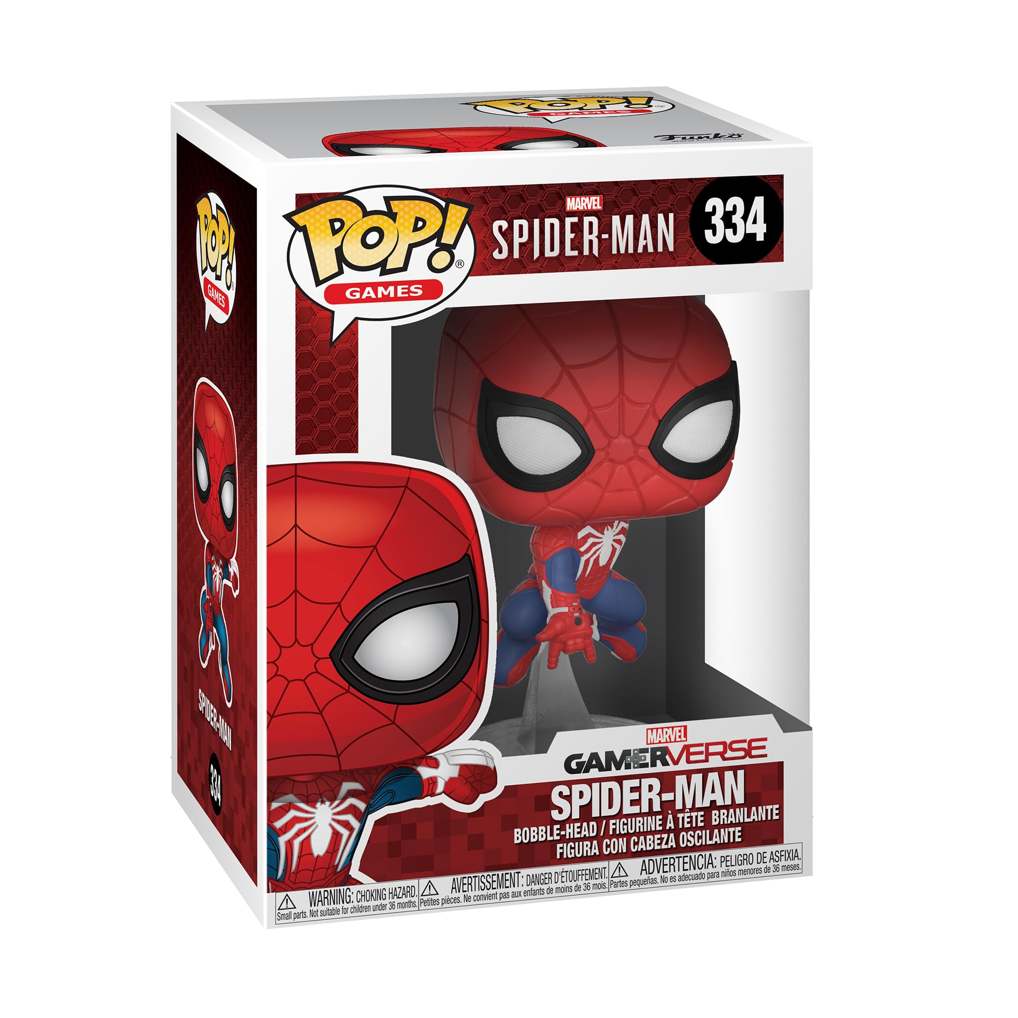 Funko POP! Marvel Spider-Man Vinyl Figure - Collectible Superhero Toy for Gamers & Fans | Perfect for Display, Gifts & Marvel Collections
