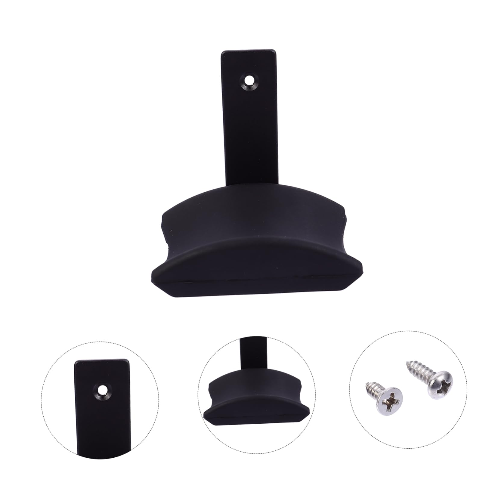 Holibanna 3-Pack Universal Under Desk Headphone Stand Holder with Soft Pad - Space Saving Headset Organizer for Gaming, Office & Home Workspace Accessories