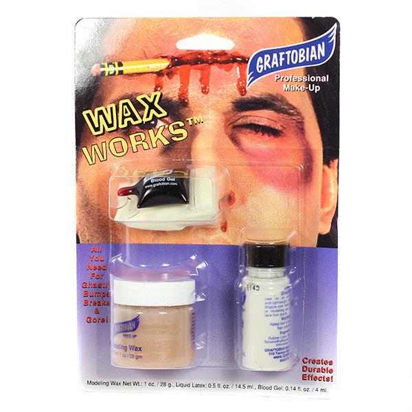 Graftobian Wax Works - Professional Makeup Wax for Special Effects & Prosthetics | Perfect for Halloween, Cosplay & Theater Makeup
