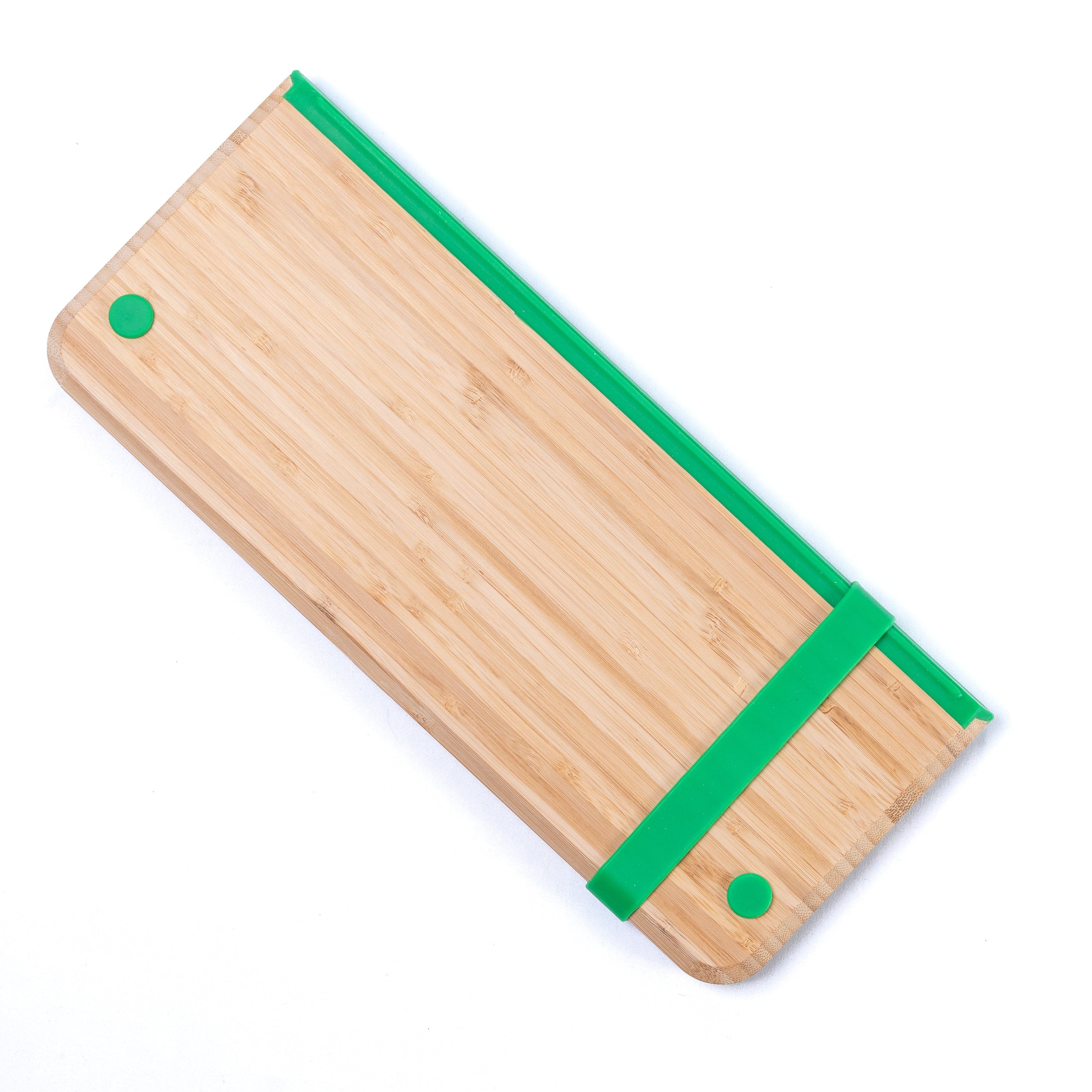 Thermomix® Bamboo Folding Chopping Board - Compact & Eco-Friendly Cutting Board for Kitchen, Camping & Travel - Perfect for Meal Prep, Sushi Making & Outdoor Cooking