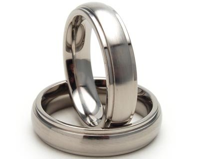 5mm Comfort Fit Titanium Rings for Men - Durable & Lightweight Wedding Bands - Perfect for Everyday Wear, Proposals & Anniversary Gifts