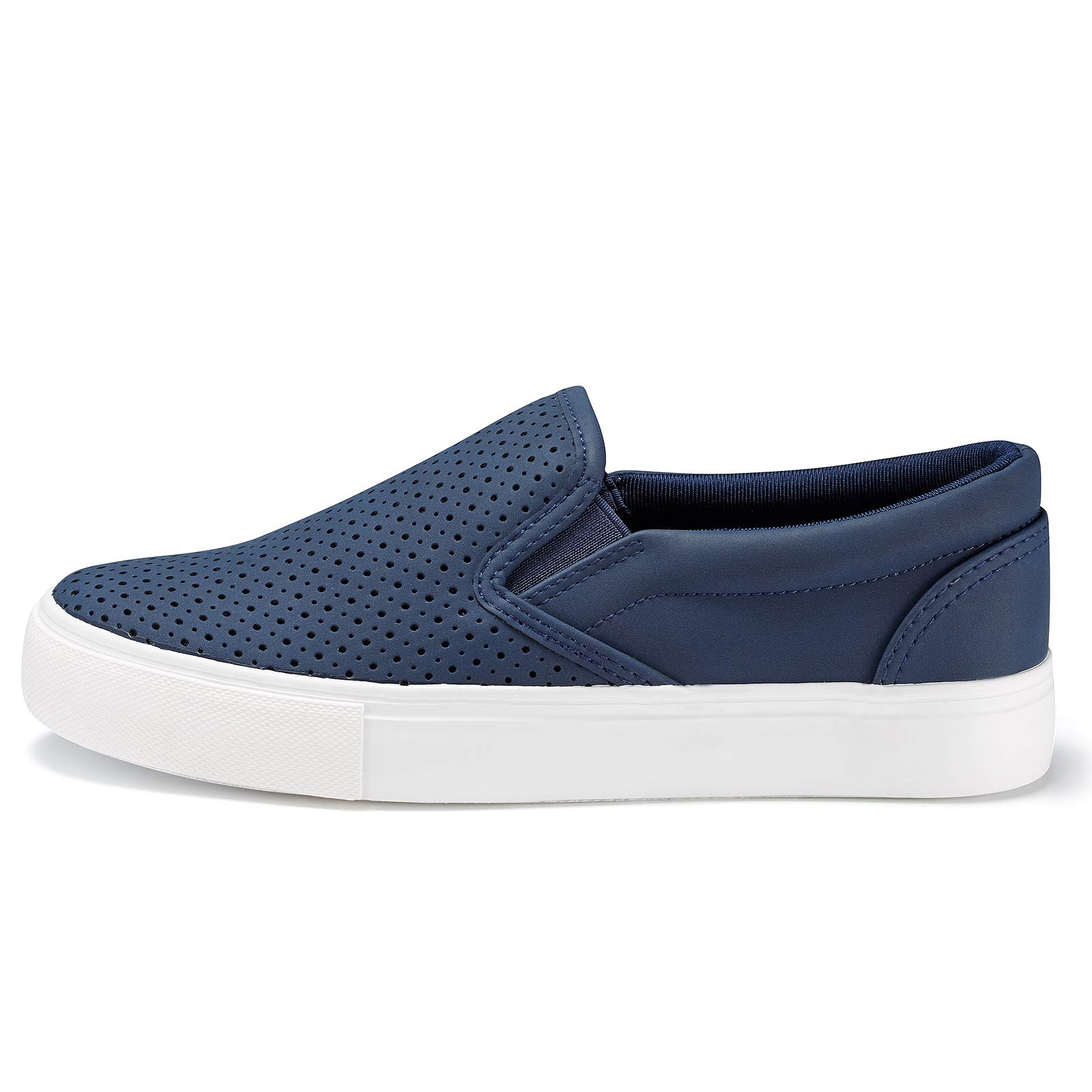 **JENN ARDOR Women's Slip On Sneakers - Comfortable Casual Walking Shoes for Women - Fashion Flats for Everyday Wear, Work & Travel**