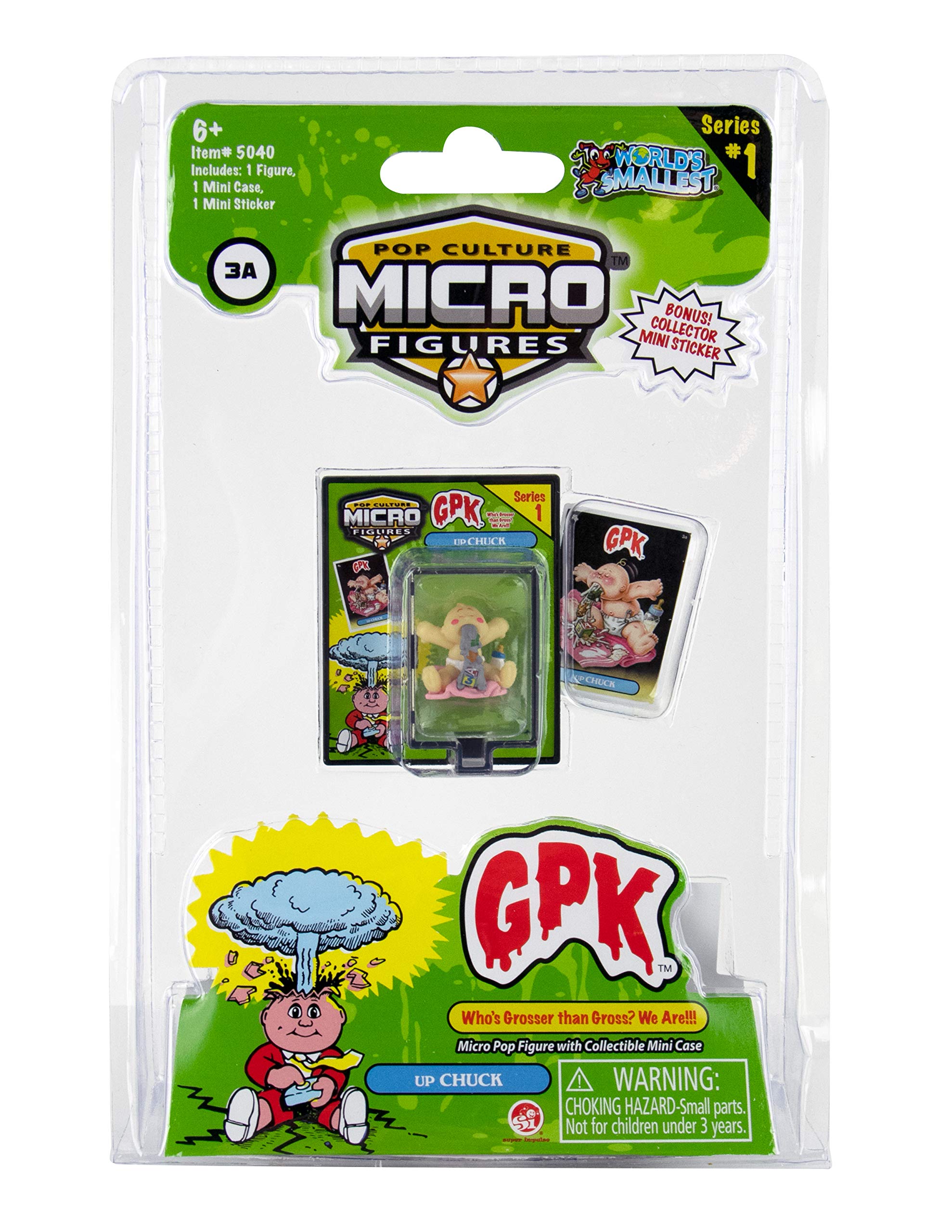 World's Smallest Garbage Pail Kids (GPK) Collectible Micro Figures - Set of 5040 Pop Culture Miniatures for Display, Gifts & Nostalgic Fun