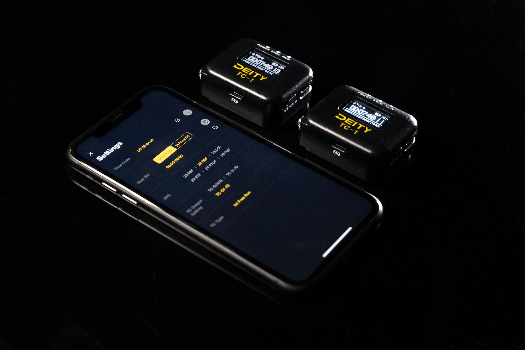 Deity Microphones TC 1 Wireless Timecode Box Generator Kit - 3 Pack for Professional Film & Video Production, Multi-Camera Sync, Audio/Video Synchronization