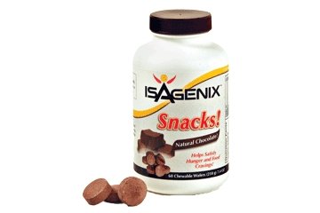 Isagenix Natural Chocolate Snacks - Healthy Protein Snack Bars for Weight Loss & Energy Boost - Perfect for Workouts, Office & On-the-Go Nutrition