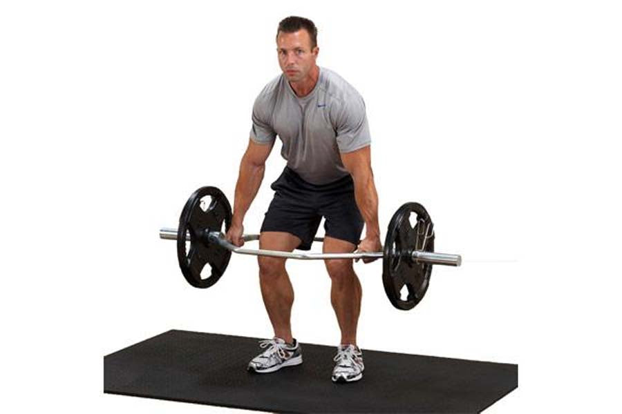 Warrior Chrome Olympic Hex Bar - Heavy Duty Weightlifting Barbell for Strength Training & Deadlifts - Perfect for Home Gym & CrossFit Workouts