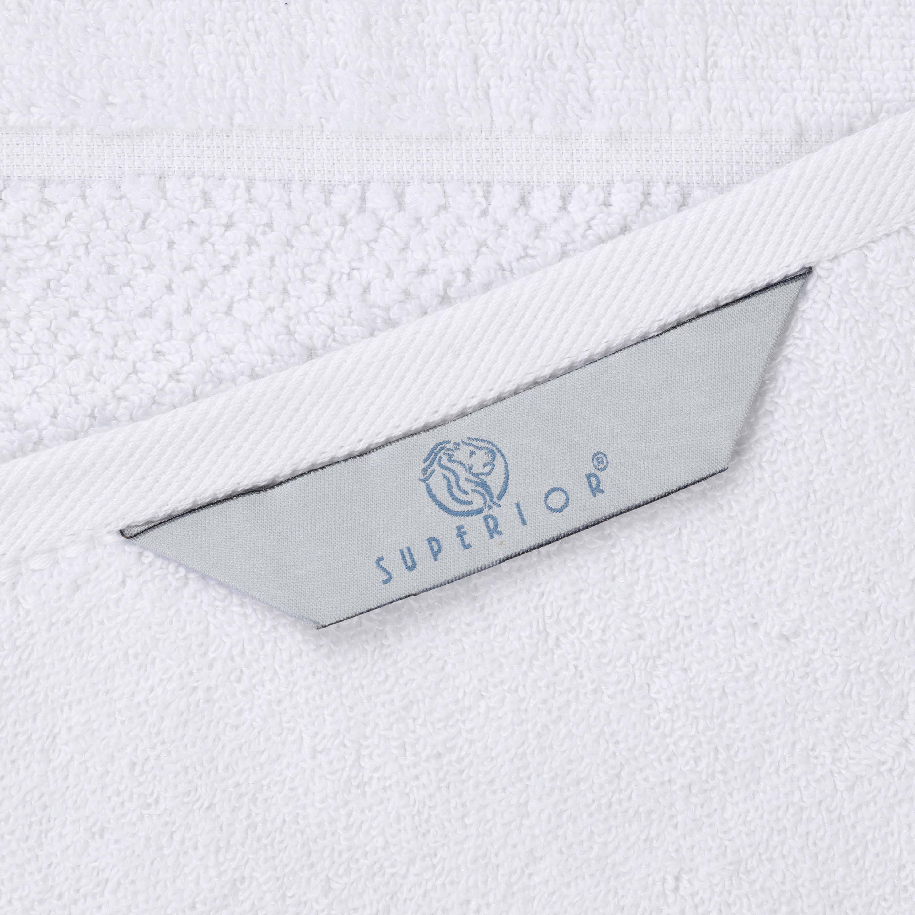 Premium 12-Pack Mile Smart Twist Cotton Medium Weight Face Towels | Soft & Absorbent Bath Towels for Spa, Gym & Travel | Solid Color Home Essentials