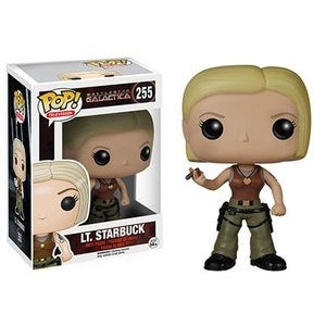 Battlestar Galactica Lt. Starbuck Pop! Vinyl Figure #255 - Collectible Action Figure for Sci-Fi Fans & TV Show Memorabilia Display