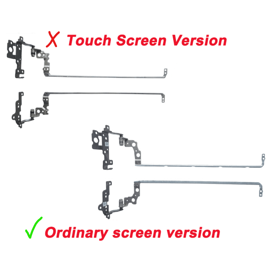 Genuine HP Pavilion 15P/15P000/15P100/15P200 Series LCD Hinges Set (767778-001, 767779-001) - Replacement for Non-Touchscreen Laptops - Perfect for DIY Repairs & Screen Replacement