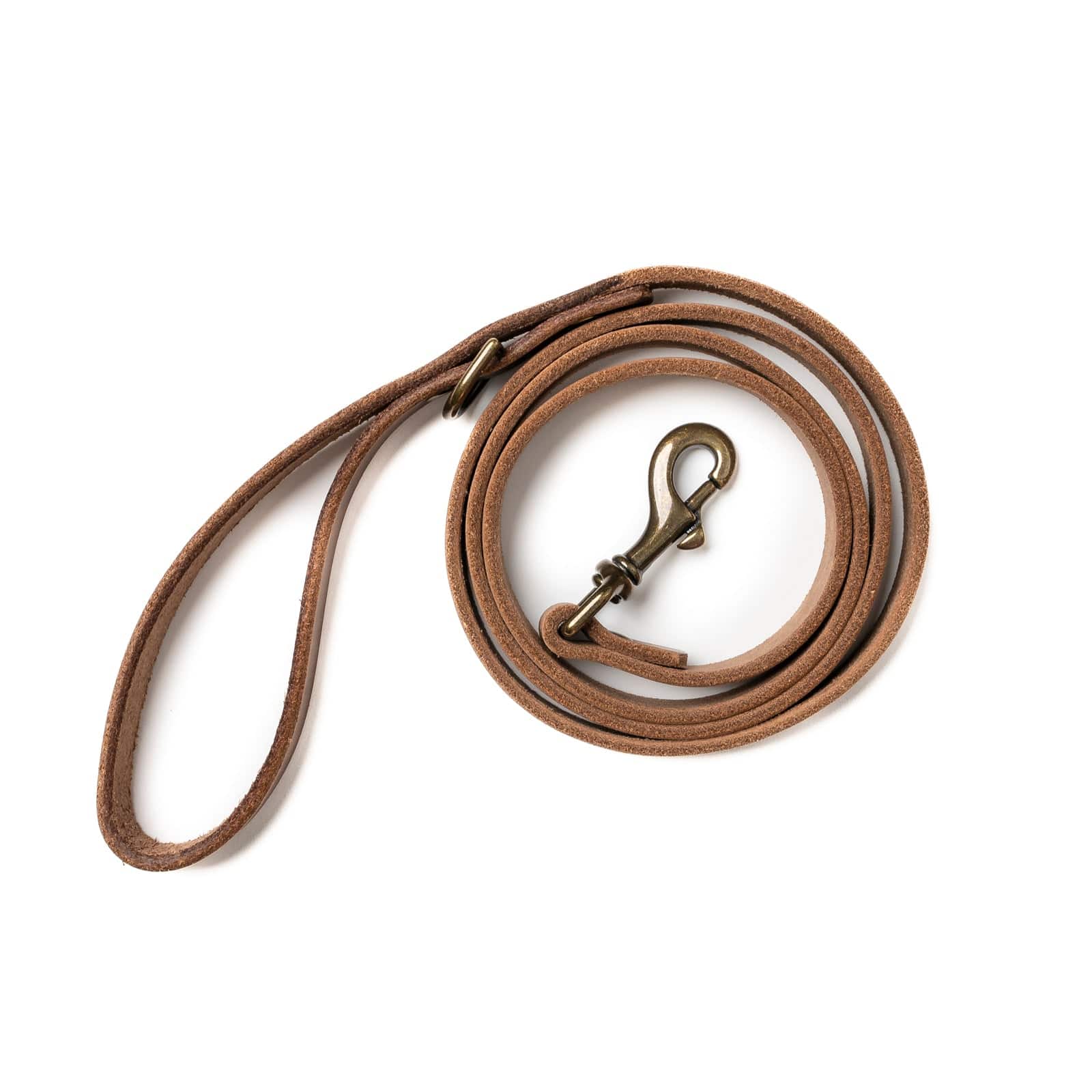 Premium Matching Dog Collar & Leash Set - Natural Leather, Adjustable Pet Walking Accessories for Small Medium Large Dogs - Perfect for Daily Walks, Training & Outdoor Adventures