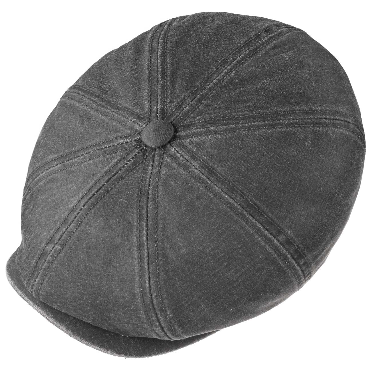 Stetson Hatteras Old Cotton Newsboy Cap - Vintage Style Men's Hat for Casual Wear, Outdoor Activities & Fashion