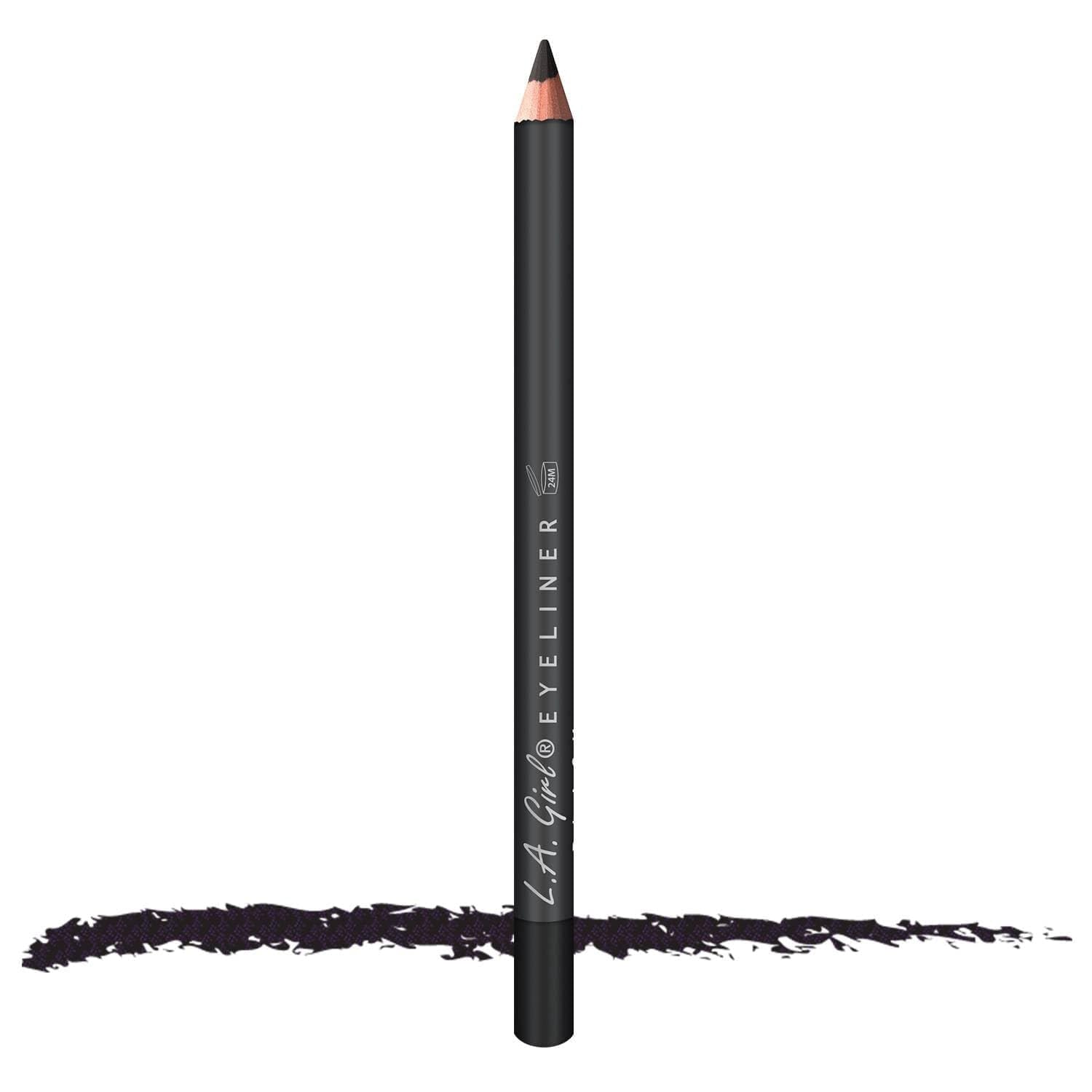 L.A. Girl Eyeliner Pencil - Waterproof, Smudge-Proof Black Eyeliner (GP601) for Precise Eye Definition & Long-Lasting Makeup | Perfect for Daily Wear, Night Out & Professional Makeup Looks