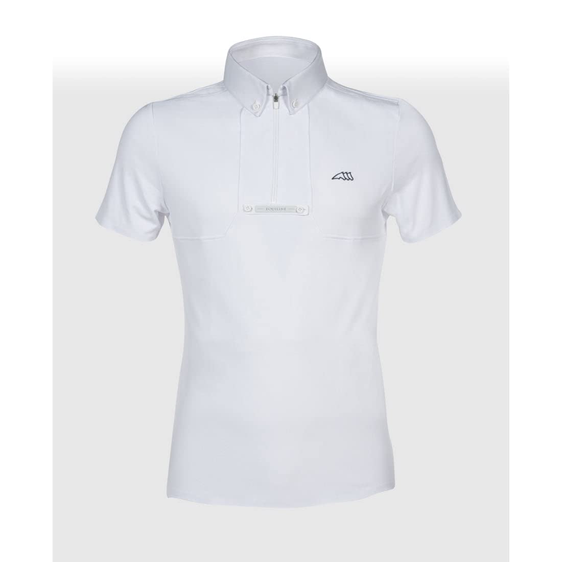 Equiline Clancyc Men's Polo Shirt - Classic Fit, Breathable Cotton, Short Sleeve Casual Shirt for Golf, Work & Everyday Wear