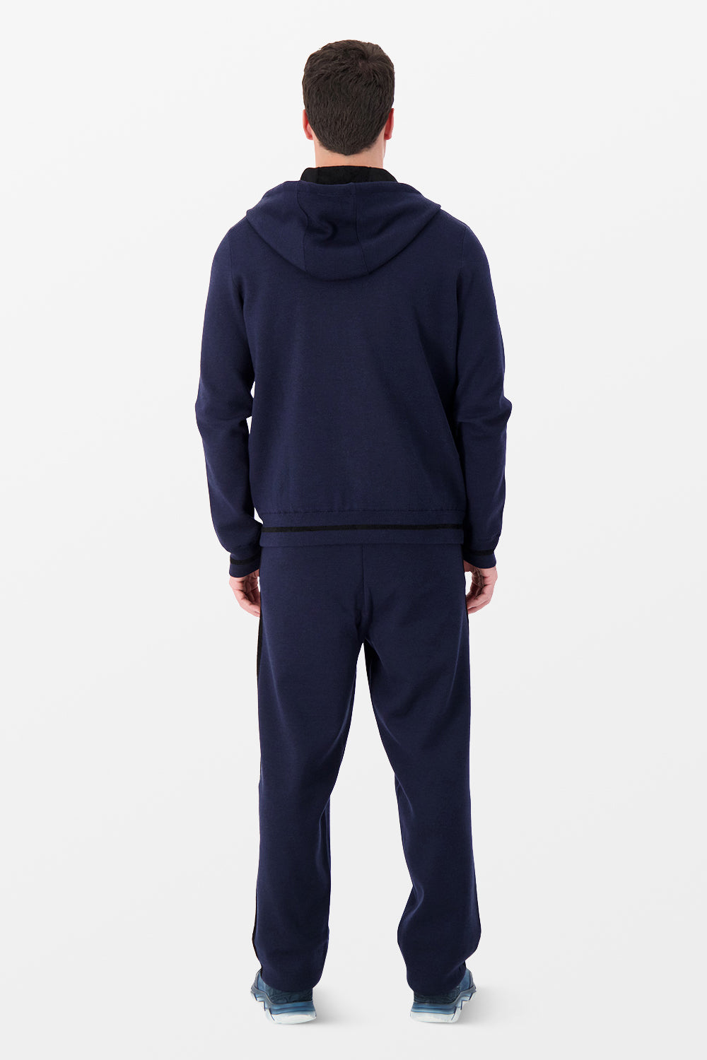 Zilli Navy Blue Men's Tracksuit Set - Comfortable Athletic Jogging Suit for Gym, Running & Casual Wear