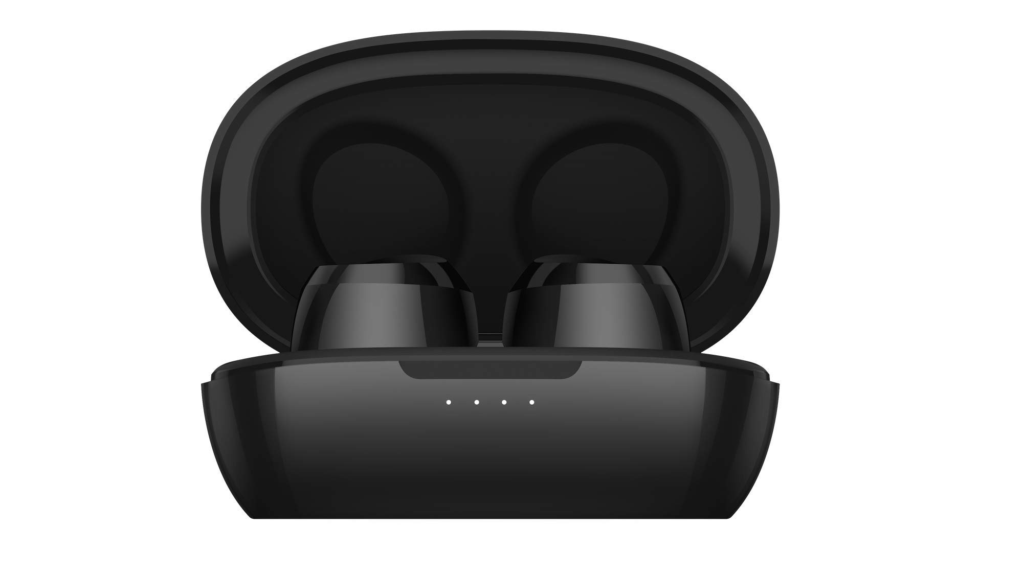 ausounds AU-Stream Hybrid Bluetooth True Wireless Earbuds with Active Noise Cancellation, Touch Controls & Wireless Charging Case - Premium Dynamic Drivers for Crystal Clear Audio (Black) | Perfect for Commuting, Workouts & Travel
