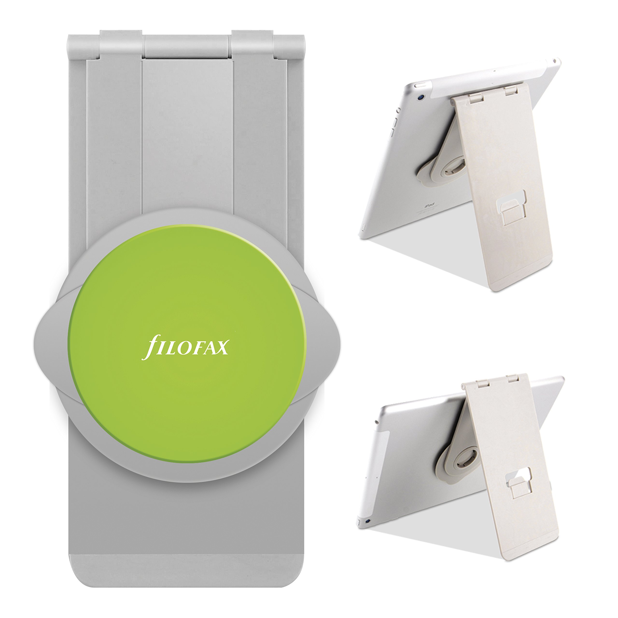 Filofax ENITAB 360 Universal Tablet Stand Holder for iPad Mini, Kindle, 7-10 Inch Tablets - Adjustable Angle, Sturdy Stone Design - Perfect for Home Office, Bedroom & Travel Use