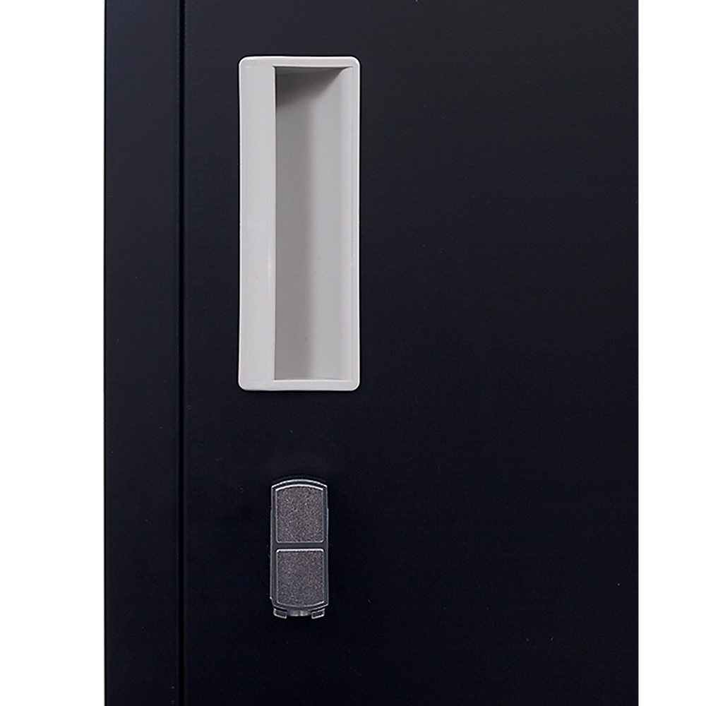 12-Door Locker Cabinet - Heavy Duty Steel Storage for Office, Gym, School & Home - Secure Padlock Operated - Perfect for Employee Storage, Sports Equipment & Personal Belongings