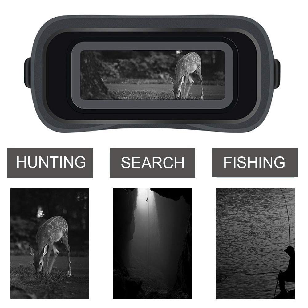TIANHEY Digital Night Vision Binoculars with HD Infrared, Video Recording & Long-Distance Viewing - Perfect for Hunting, Wildlife Observation, and Nighttime Security Surveillance