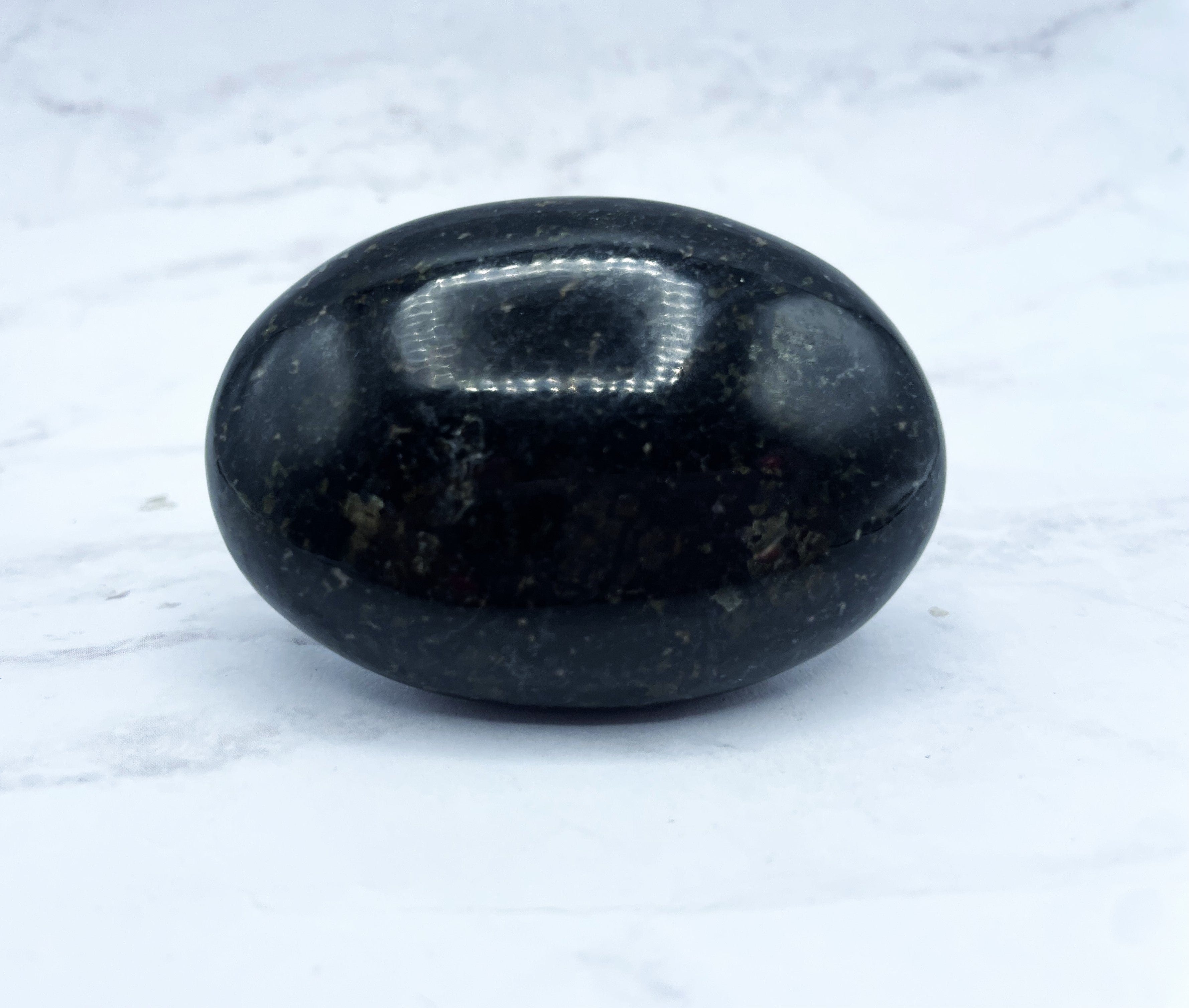 Coppernite Healing Palm Stone - Natural Gemstone for Stress Relief, Meditation & Energy Balancing | Perfect for Yoga, Reiki & Spiritual Practices