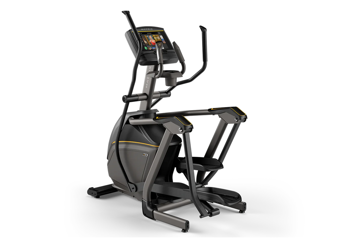 E30 Elliptical Machine - Low Impact Cardio Trainer for Home Gym, Full Body Workout Equipment with LCD Display & Adjustable Resistance - Perfect for Small Spaces, Apartment & Indoor Fitness