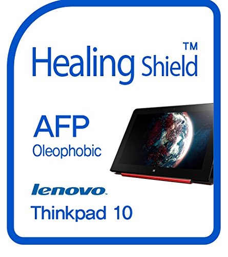 High-Quality Healingshield Oleophobic AFP Clear Screen Protector for Lenovo ThinkPad 10 Tablet - Anti-Fingerprint, Scratch-Resistant Protection for Work & Entertainment