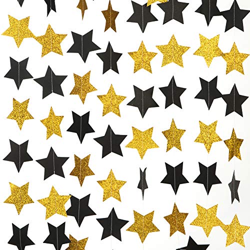 Black, Gold Glitte