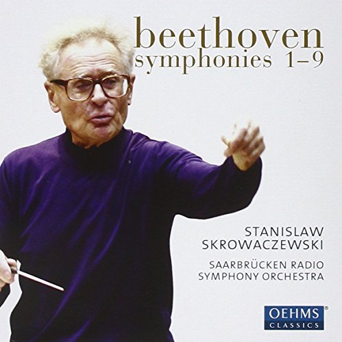 Beethoven Symphonies 1-9 Complete Set - Saarbrucken Radio Symphony Orchestra Conducted by Skrowaczewski (2007 Audio CD) | Classical Music Collection for Home Listening & Gift Giving