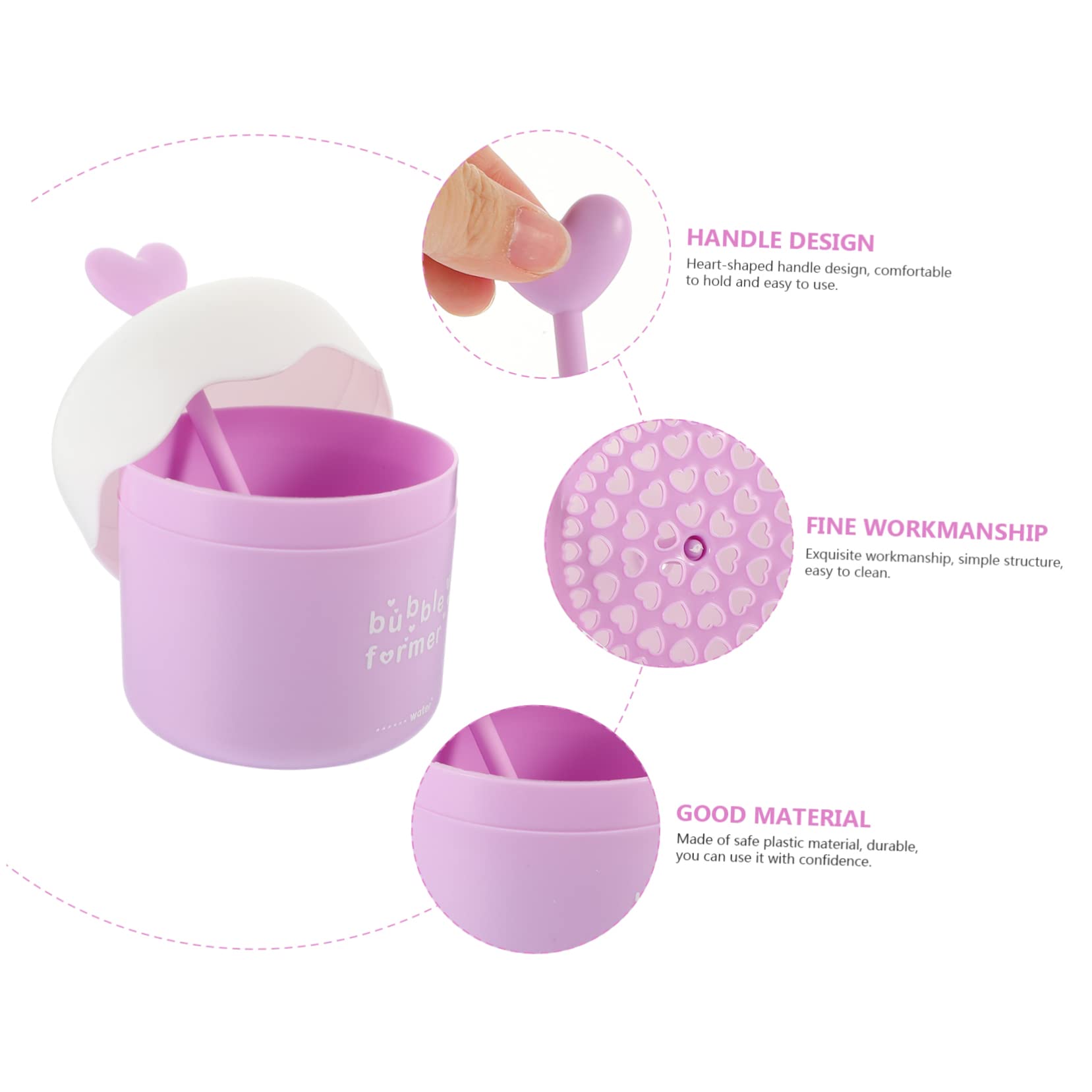 DOITOOL 2 Pack Portable Facial Foam Bubble Maker Cup - Macaron Color Press Foam Dispenser for Gentle Face Wash | Perfect for Daily Skincare Routine & Travel Essentials