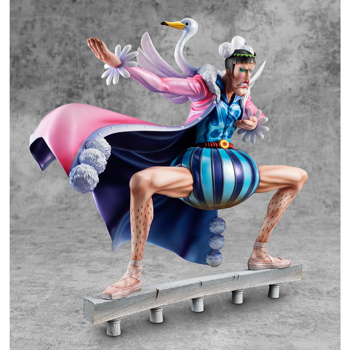 One Piece PVC Statue - P.O.P. Playback Memories Mr. 2 Bon Clay 23cm Anime Collectible Figure | Perfect for Display, Anime Fans & Gift Giving
