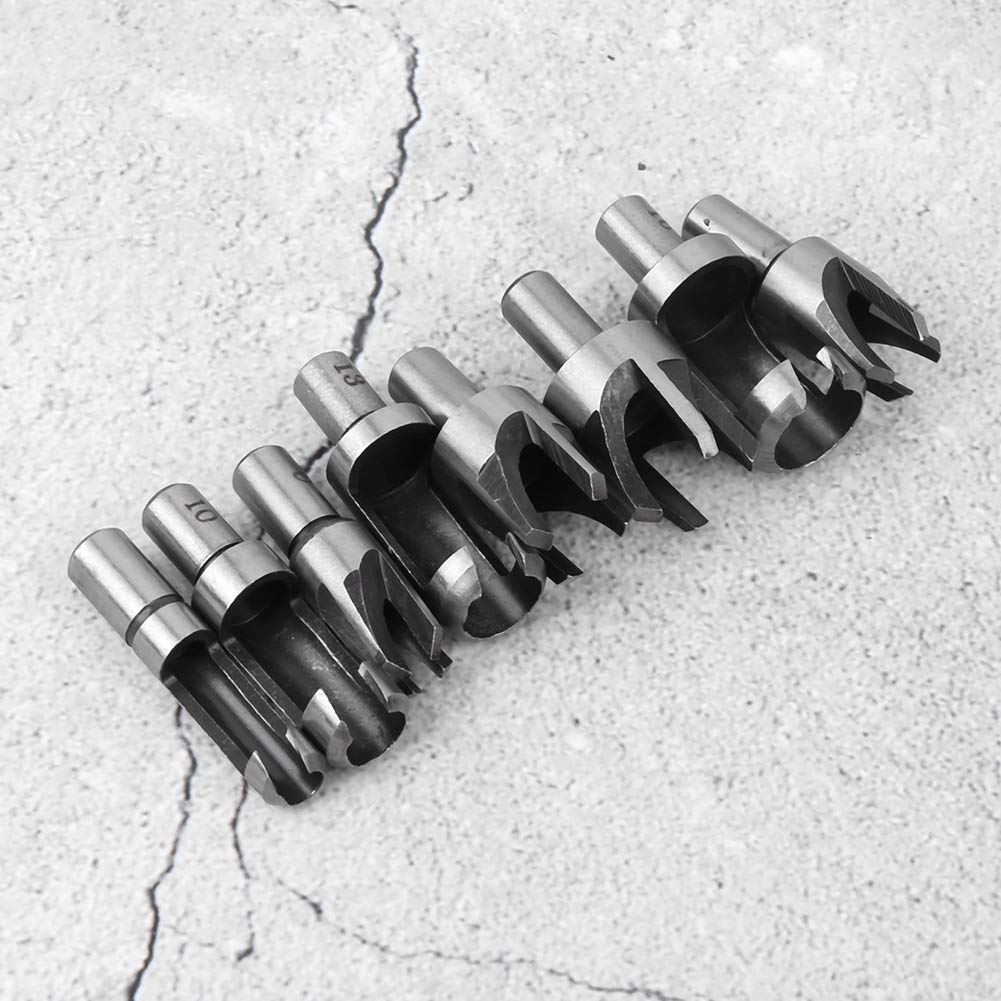 High Carbon Steel Small Wood Plug Cutter & Dowel Maker Tool - Durable for Bench Drills & Electric Drills - Perfect for Woodworking, DIY Projects & Furniture Repair