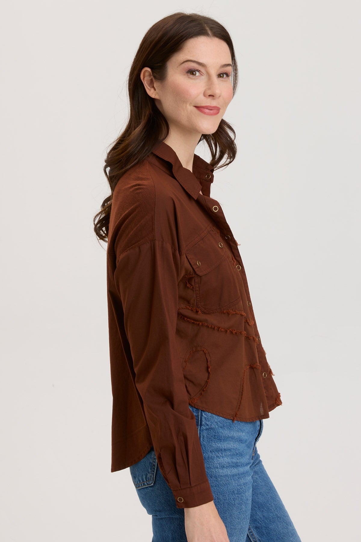 Pepin Shacket French Roast Pigment - Stylish Overshirt for Men & Women - Perfect for Fall Layering, Casual Outfits & Outdoor Adventures